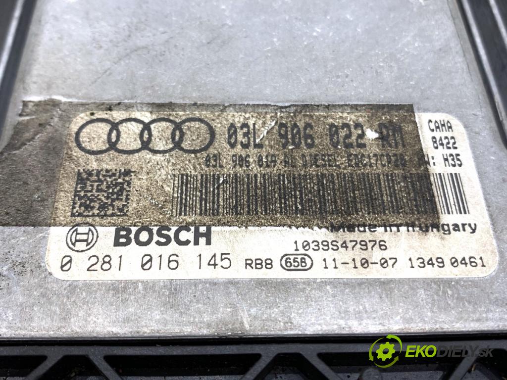 AUDI A4 B8 Kombi 2011 125 kW 2.0 TDI quattro 1968 riadiaca jednotka Motor 03L906022RM (Riadiaca jednotka)