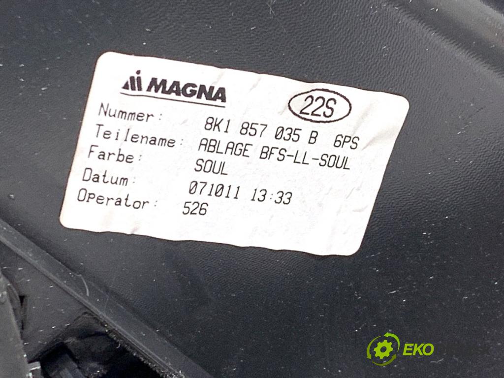 AUDI A4 B8 Kombi 2011 125 kW 2.0 TDI quattro 1968 přihrádka kastlík spolujezdce 8K1857035B (Přihrádka (kastlík))