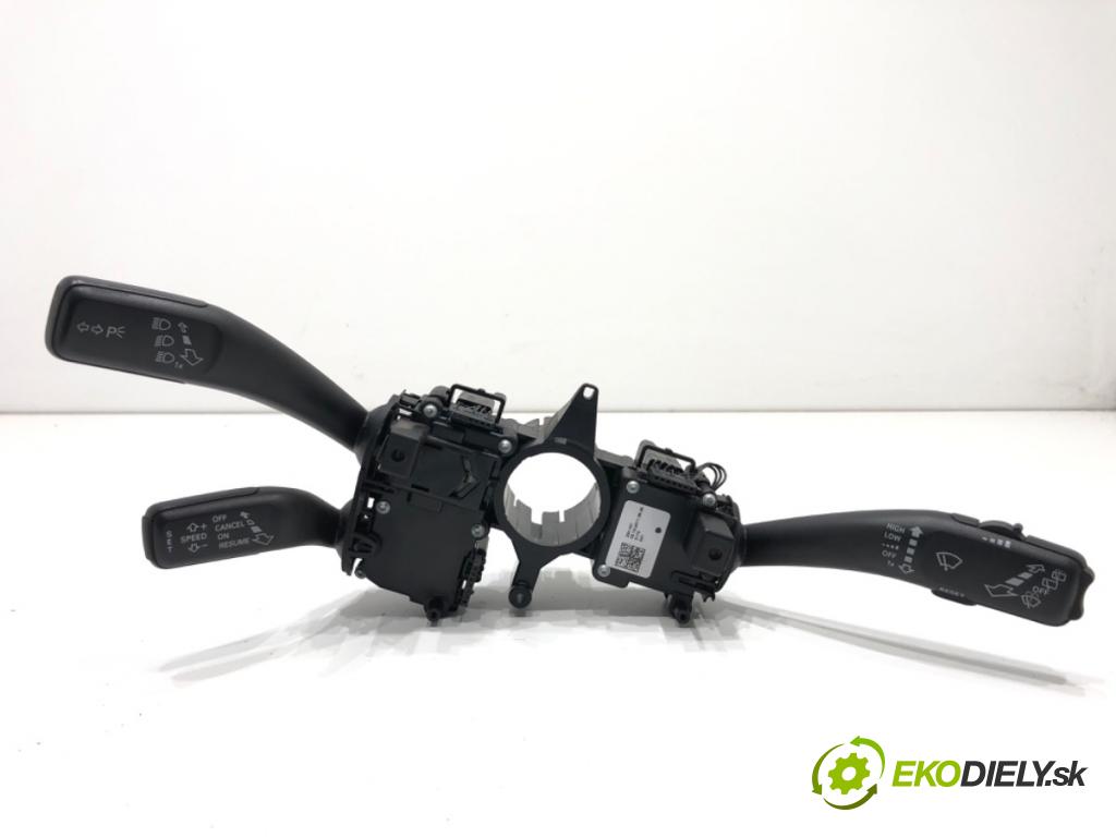 AUDI A4 B8 Kombi 2011 125 kW 2.0 TDI quattro 1968 Prepínač kombinovaný 8R0953502K (Prepínacie páčky pod volantom)