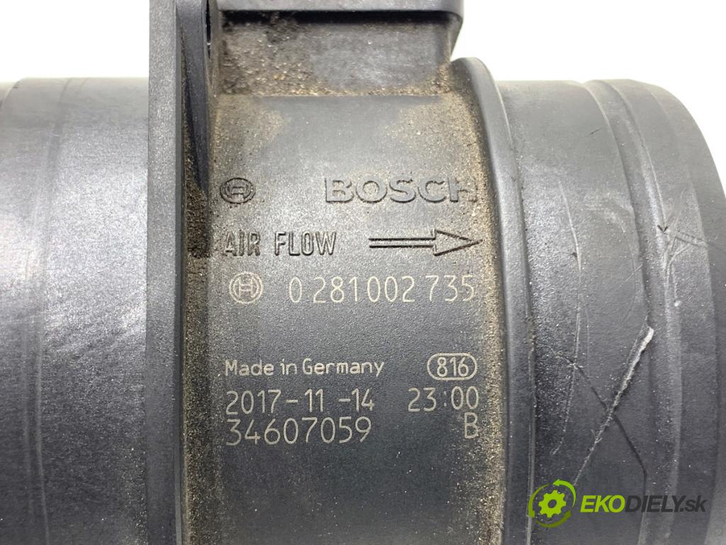 AUDI A4 B8 Kombi 2011 125 kW 2.0 TDI quattro 1968 Váha vzduchu 0281002735 (Váha vzduchu)