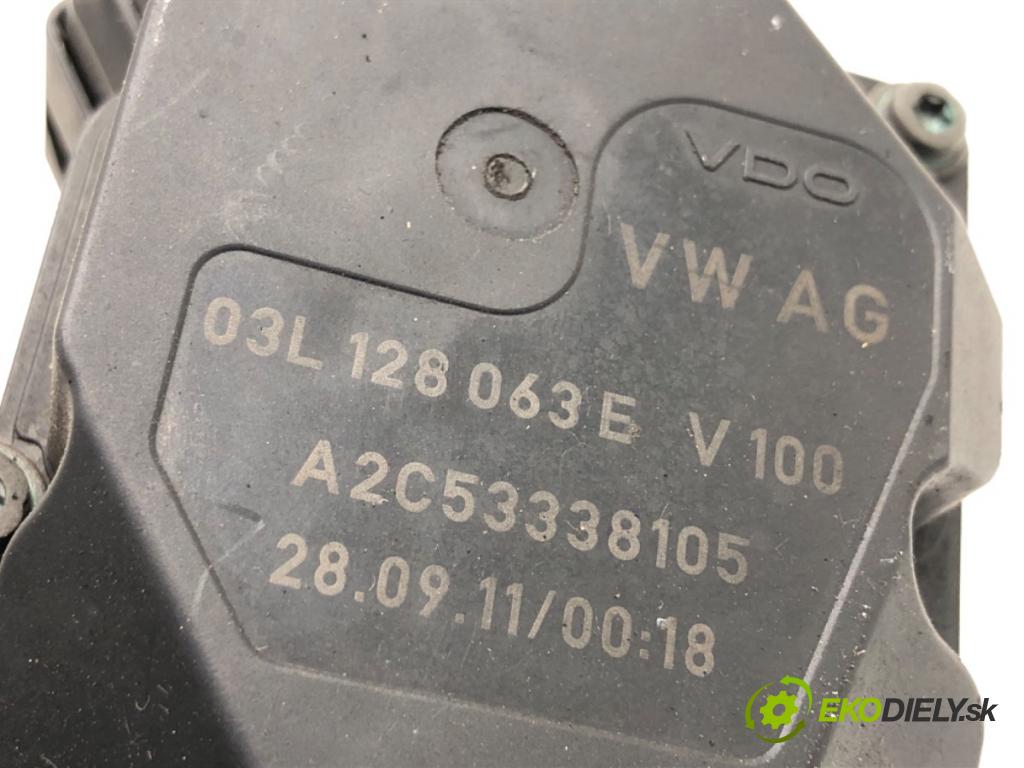 AUDI A4 B8 Kombi 2011 125 kW 2.0 TDI quattro 1968 Škrtiaca klapka 03L128063E (Škrtiaca klapka)