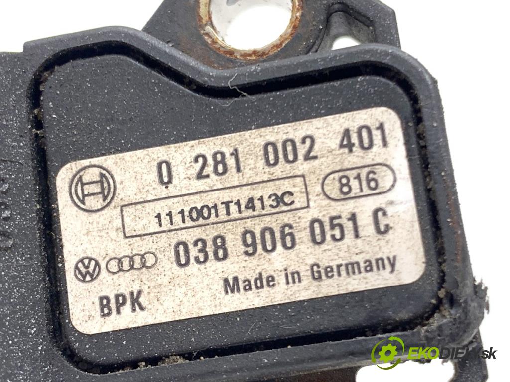 AUDI A4 B8 Kombi 2011 125 kW 2.0 TDI quattro 1968 MAP senzor 038906051C (Snímač ostatné)
