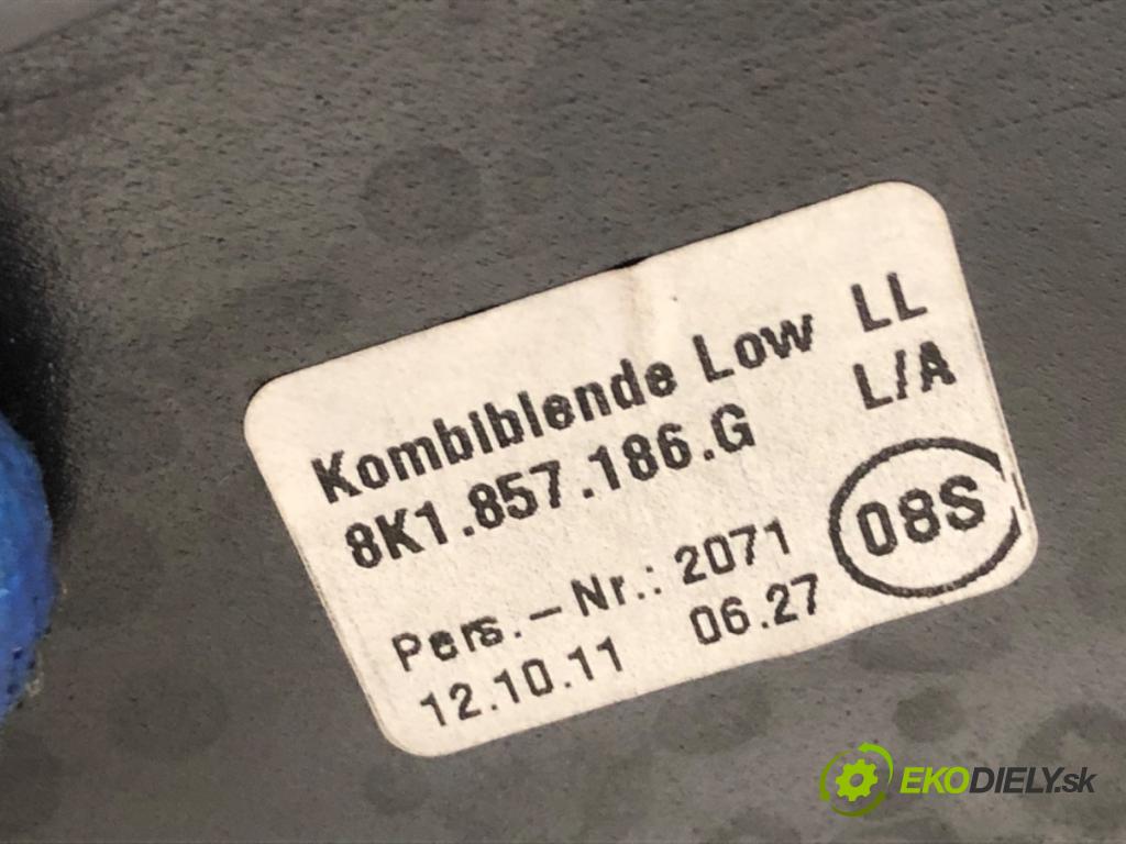 AUDI A4 B8 Kombi 2011 125 kW 2.0 TDI quattro 1968 lišty kryt 8K1857186G 8K1853190 (Lišta)