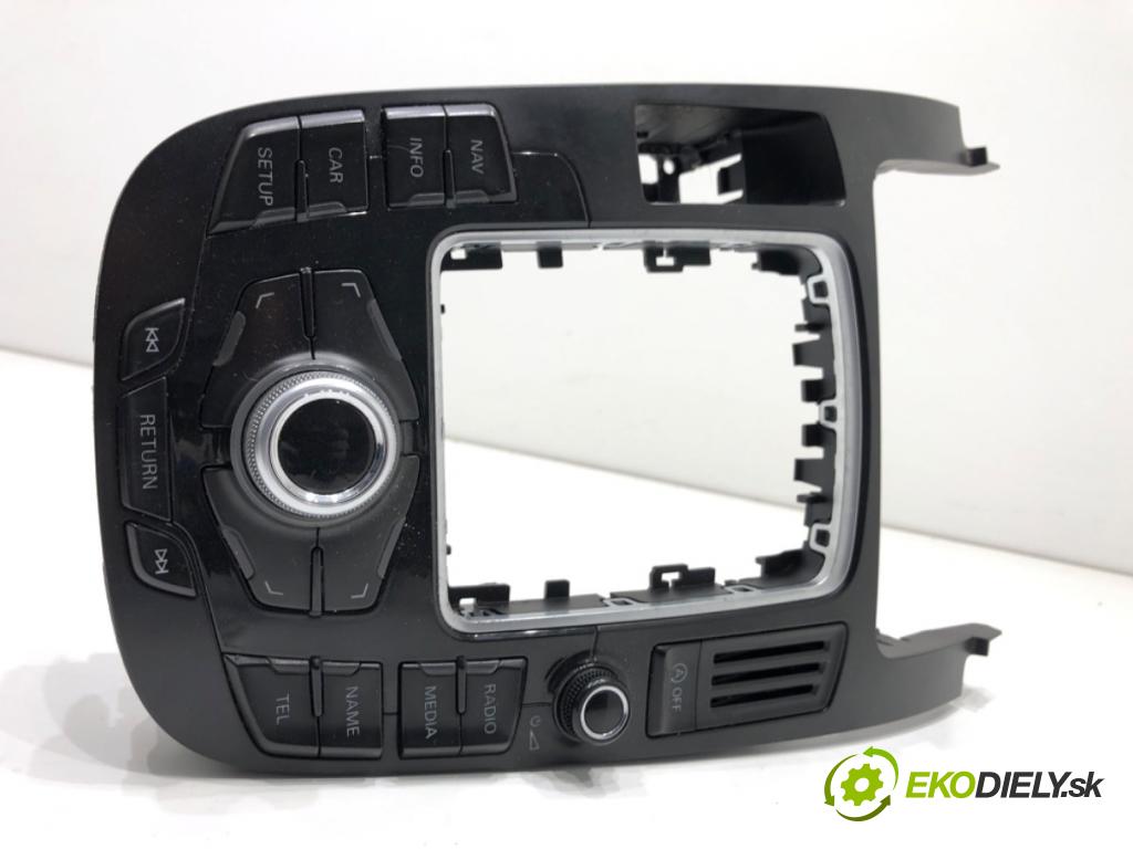 AUDI A4 B8 Kombi 2011 125 kW 2.0 TDI quattro 1968 Panel ovládania navigácie 8T0919609