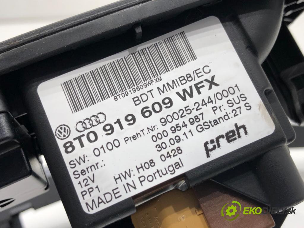 AUDI A4 B8 Kombi 2011 125 kW 2.0 TDI quattro 1968 Panel ovládaní navigace 8T0919609
