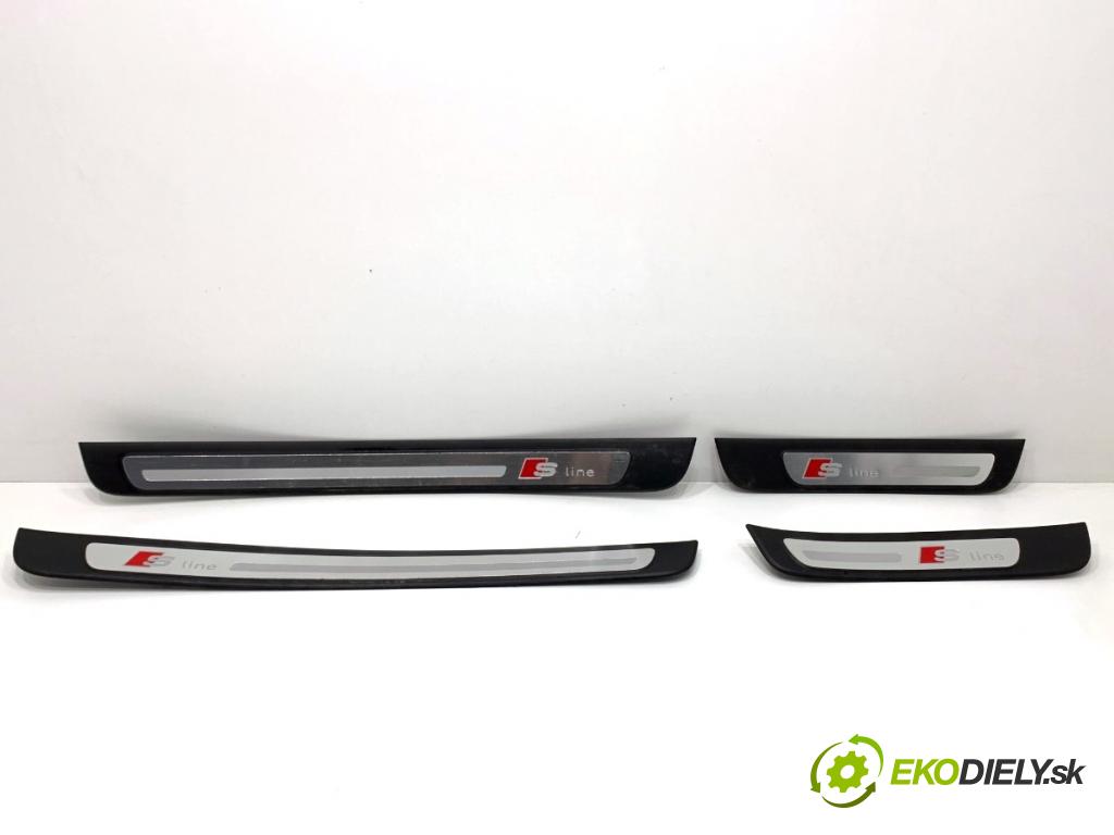 AUDI A4 B8 Kombi 2011 125 kW 2.0 TDI quattro 1968 lišty gumy pedálu PROGOWE S-LINE 8K0853373B 8K0853376B