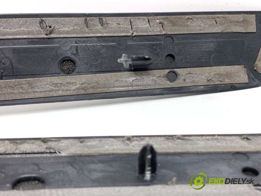 AUDI A4 B8 Kombi 2011 125 kW 2.0 TDI quattro 1968 lišty gumy pedálu PROGOWE S-LINE 8K0853373B 8K0853376B