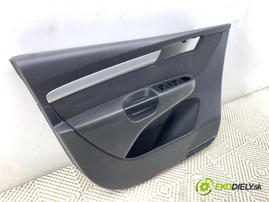 VW SHARAN nadwozie wielkoprzestrzenne (MPV) 2011 103 kW 2.0 TDI 1968 čalúnenie Dvere ľavy predný