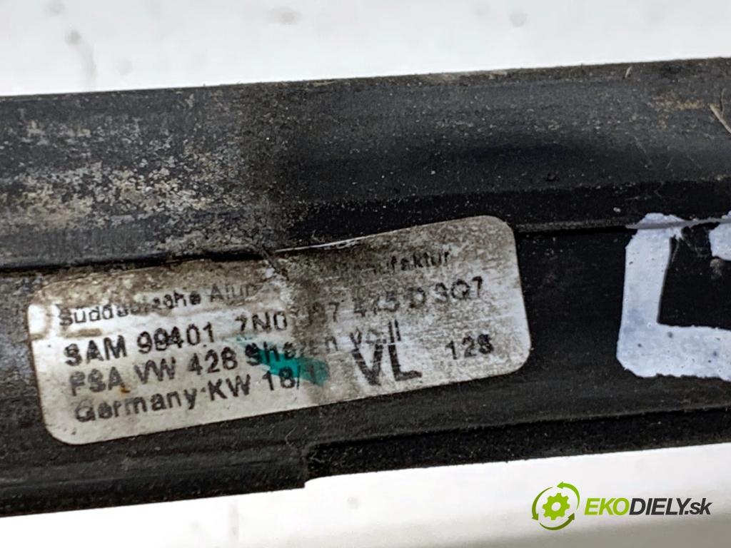VW SHARAN nadwozie wielkoprzestrzenne (MPV) 2011 103 kW 2.0 TDI 1968 Lišta Sbírání: predný ľavy 7N0837475D