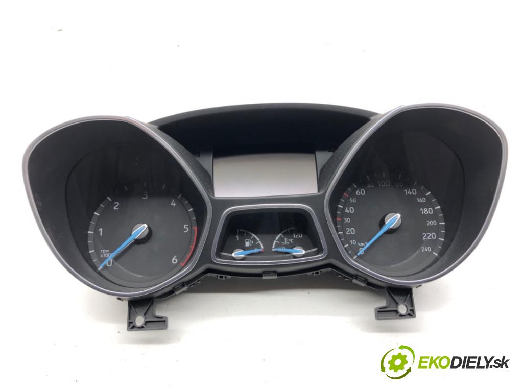 FORD FOCUS III Kombi 2016 88 kW 1.5 TDCi 1499 prístrojovka F1ET-10849-BLK (Přístrojová deska)
