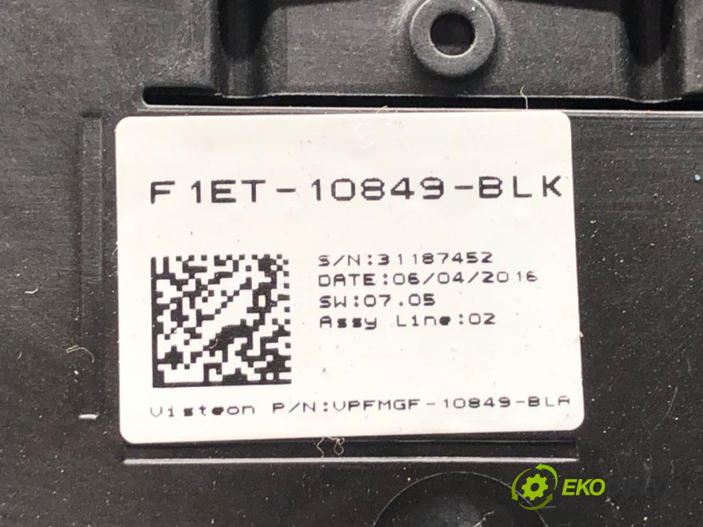 FORD FOCUS III Kombi 2016 88 kW 1.5 TDCi 1499 prístrojovka F1ET-10849-BLK (Přístrojová deska)