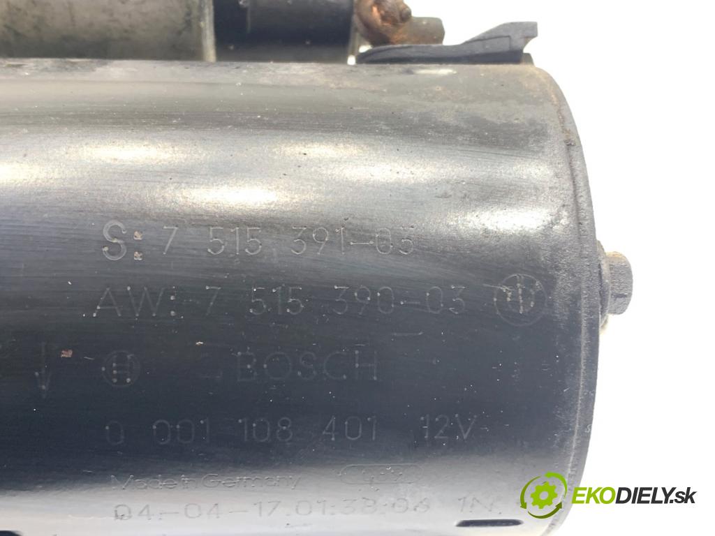 BMW E60 sedan 2004 170 kW 530 i 2979 startér 0001108401 (Startér)