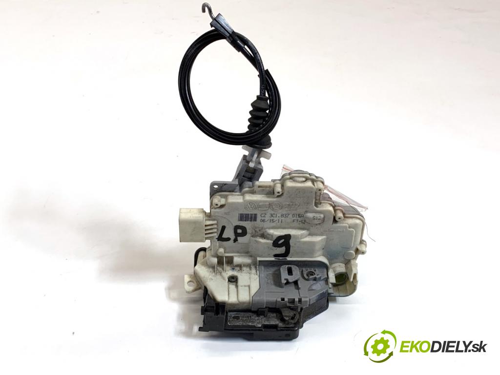 VW PASSAT B7 Kombi 2011 125 kW 2.0 TDI 1968 zámok dveře levý přední část 3C1837015A