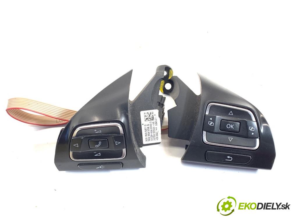 VW PASSAT B7 Kombi 2011 125 kW 2.0 TDI 1968 SPÍNAČE: volantu 3C8959537D