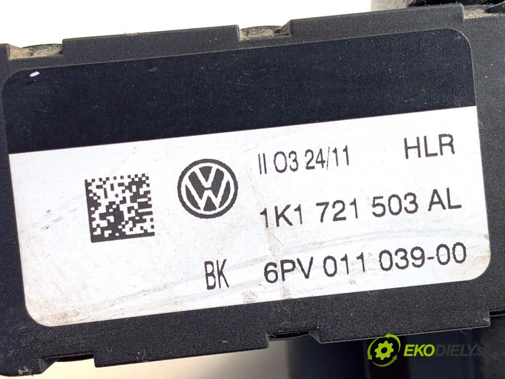 VW PASSAT B7 Kombi 2011 125 kW 2.0 TDI 1968 potenciometr plynového pedálu 1K1721503AL (Potenciometr plynového pedálu)