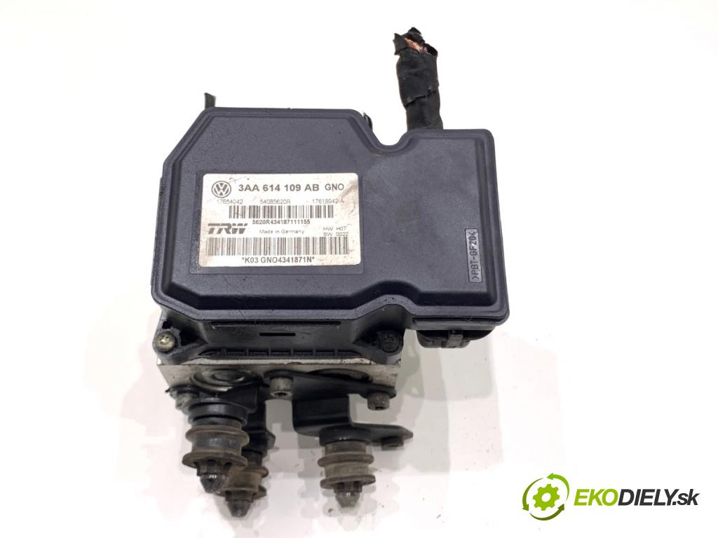 VW PASSAT B7 Kombi 2011 125 kW 2.0 TDI 1968 Pumpa ABS 3AA614109AB (Pumpa ABS)
