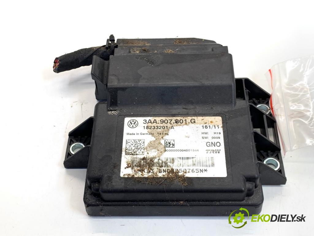 VW PASSAT B7 Kombi 2011 125 kW 2.0 TDI 1968 Modul brzdy ručnej brzdy 3AA907801G