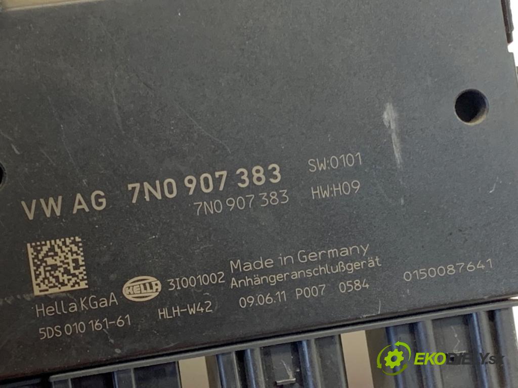 VW PASSAT B7 Kombi 2011 125 kW 2.0 TDI 1968 modul tažného oka 7N0907383 (Řídící jednotka ostatní)
