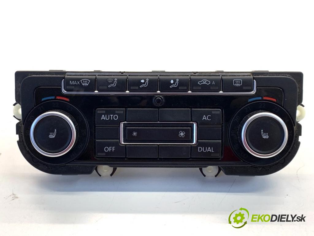 VW PASSAT B7 Kombi 2011 125 kW 2.0 TDI 1968 Panel ovládaní topení 5K0907044ES (Páčky pod volantem)