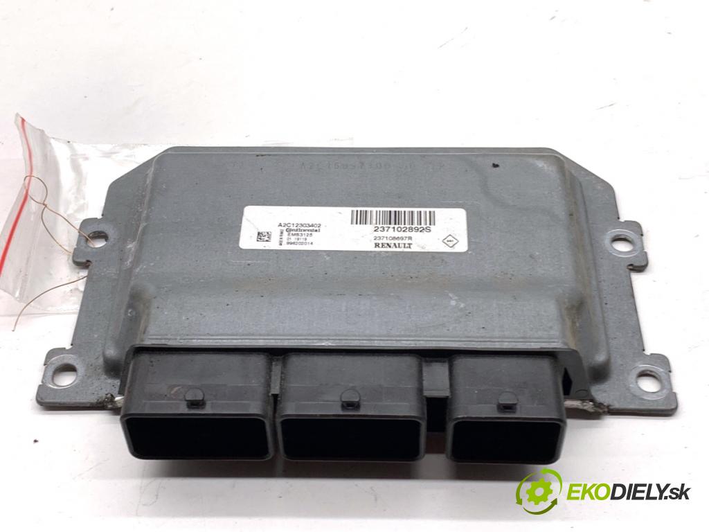 DACIA LOGAN II sedan 2019 54 kW 1.0 SCe 75 998 riadiaca jednotka Motor 237102892S (Riadiaca jednotka)