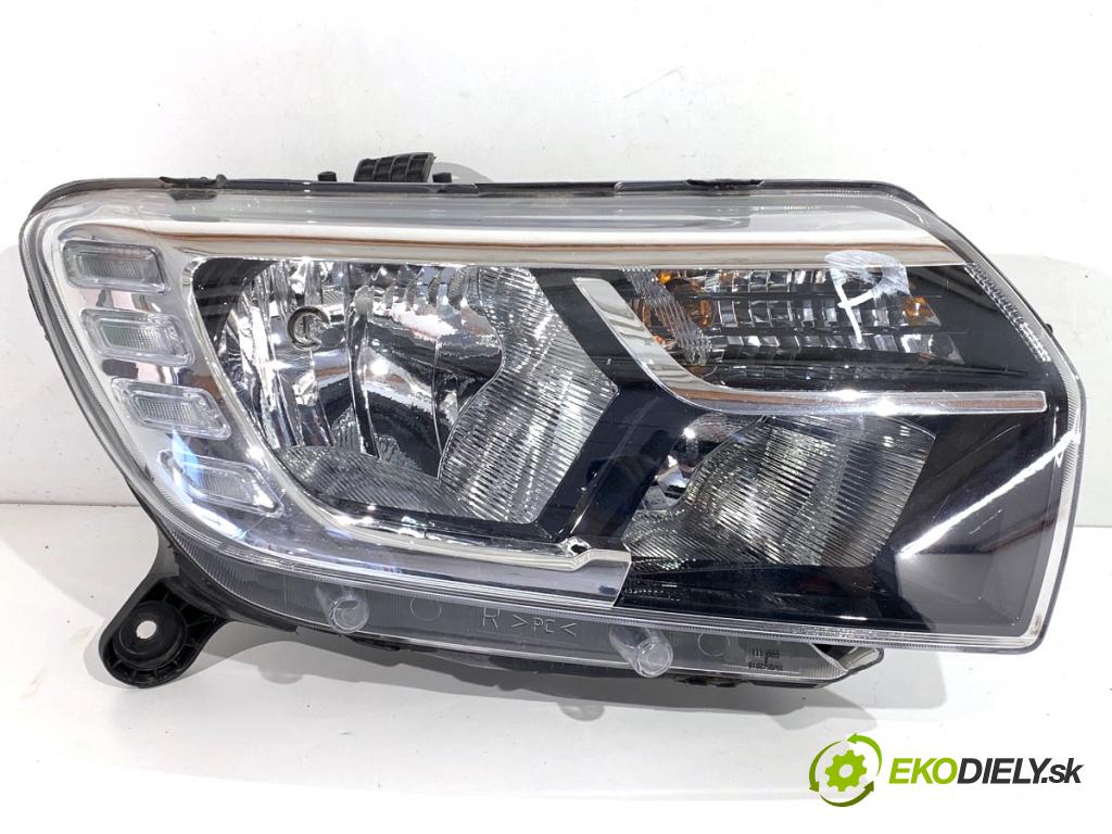 DACIA LOGAN II sedan 2019 54 kW 1.0 SCe 75 998 Svetlomet pravy predný 260105925R