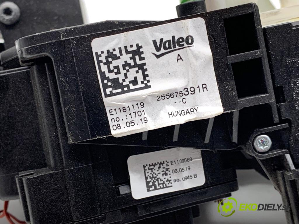 DACIA LOGAN II sedan 2019 54 kW 1.0 SCe 75 998 Prepínač kombinovaný 255675391R (Prepínacie páčky pod volantom)