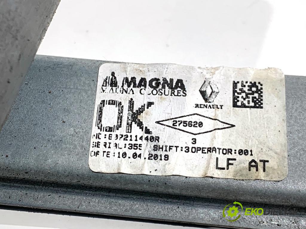 DACIA LOGAN II sedan 2019 54 kW 1.0 SCe 75 998 Mechanizmus okna ľavy predný 807211440R