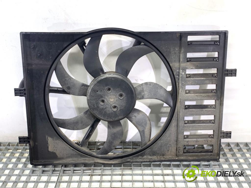 SKODA RAPID liftback 2017 85 kW 1.6 TDI 1598 Ventilátor chladiča 6R0959455G 6C0121207 (Ventilátor)
