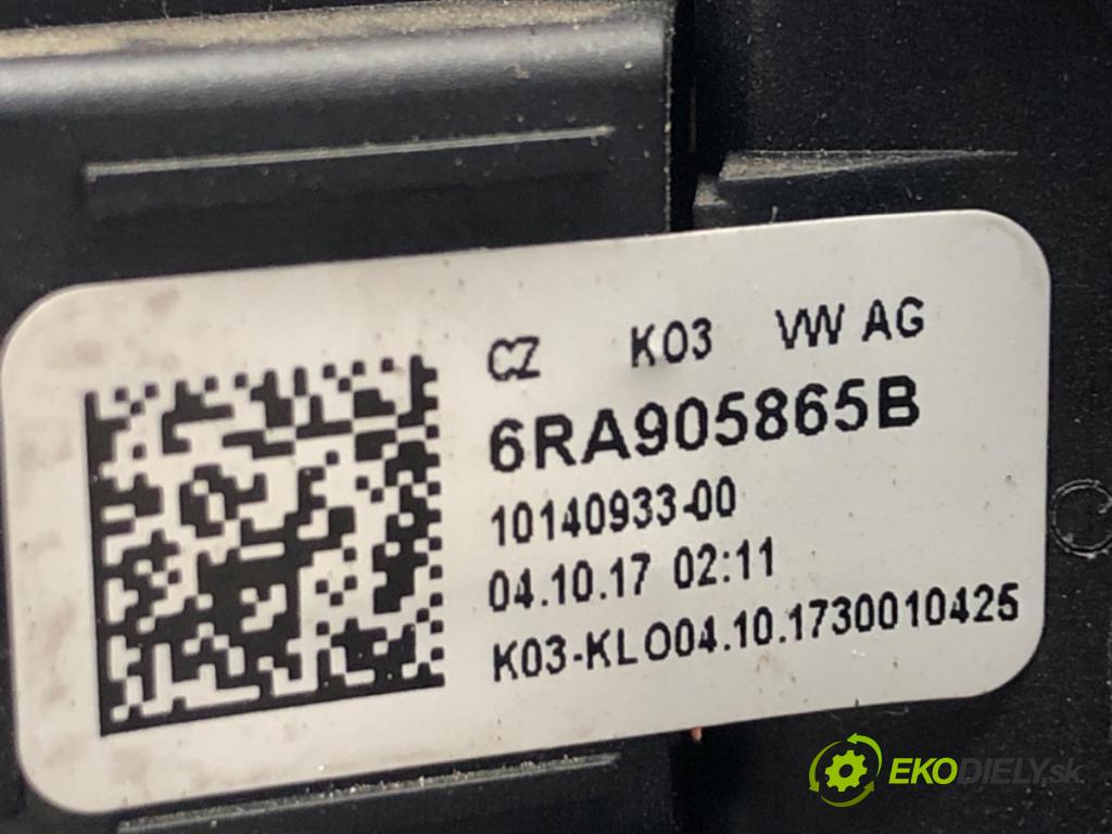 SKODA RAPID liftback 2017 85 kW 1.6 TDI 1598 spínačka 1K0905851 (Spínací skříňka)