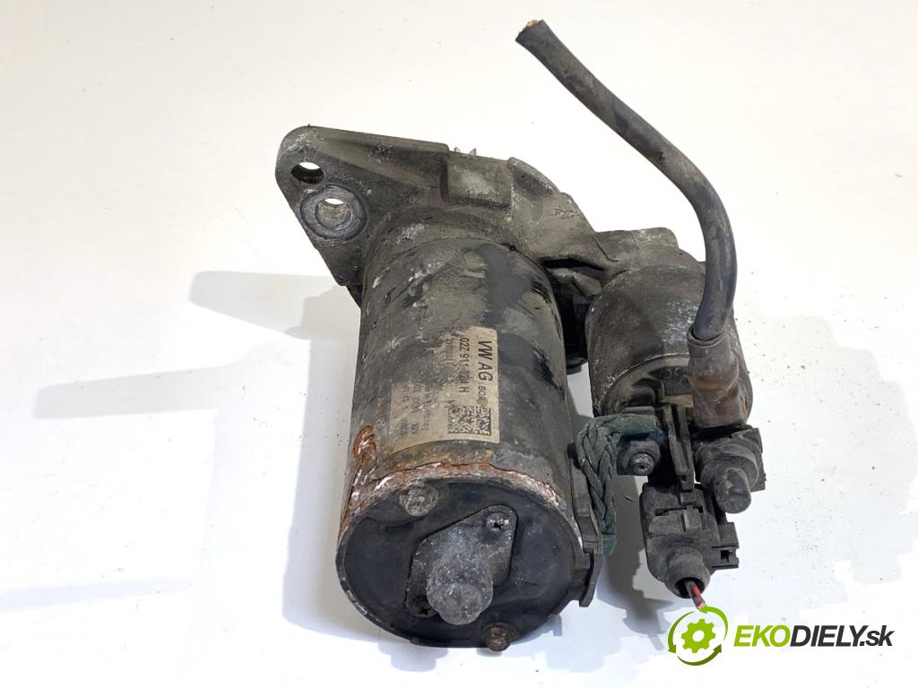 SKODA RAPID liftback 2017 85 kW 1.6 TDI 1598 startér 02Z911024H (Startér)