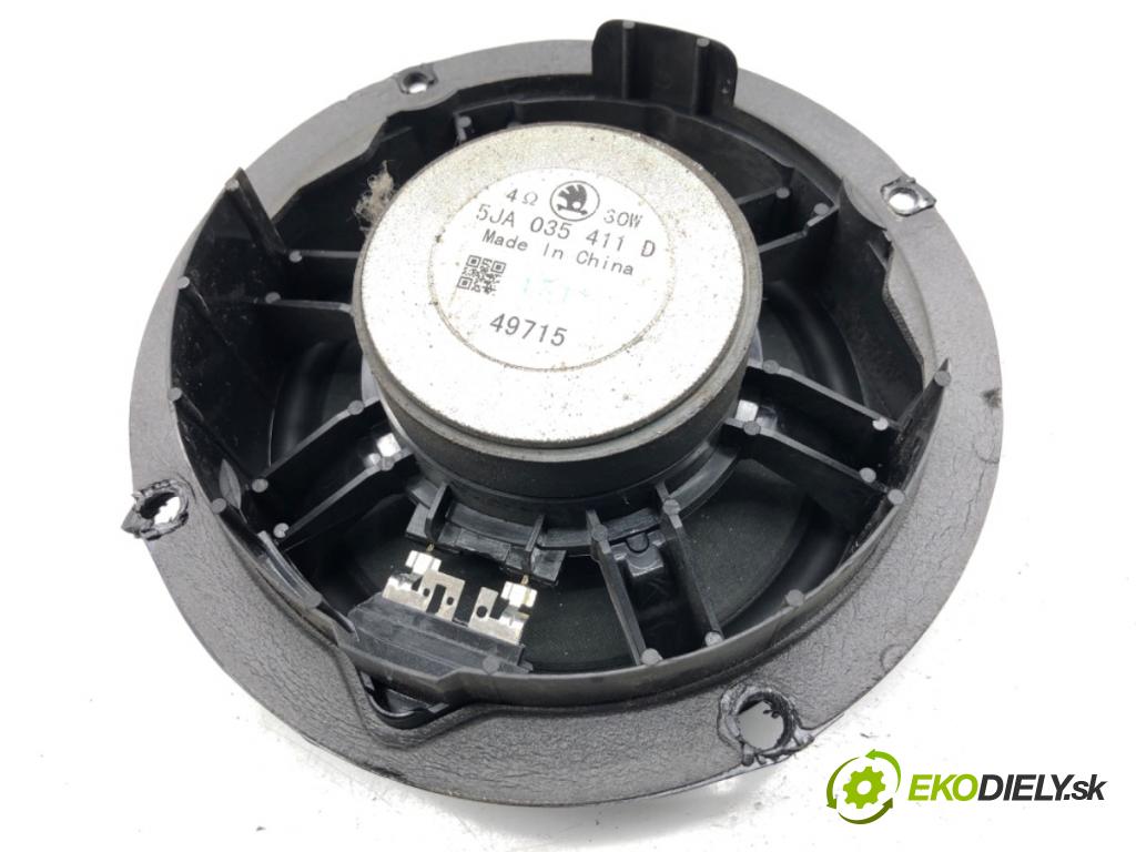 SKODA RAPID liftback 2017 85 kW 1.6 TDI 1598 reproduktor Dvere predný ľavy 5JA035411D