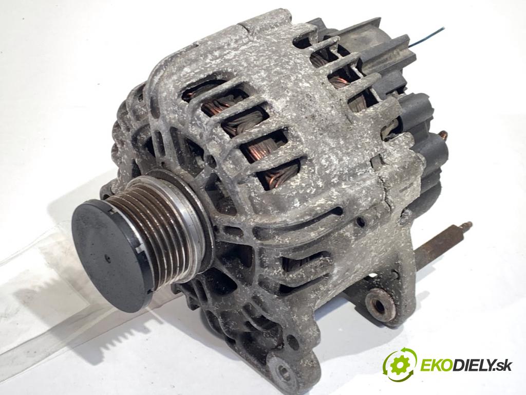 SKODA RAPID liftback 2017 85 kW 1.6 TDI 1598 Alternátor 03L903023J (Alternátor)