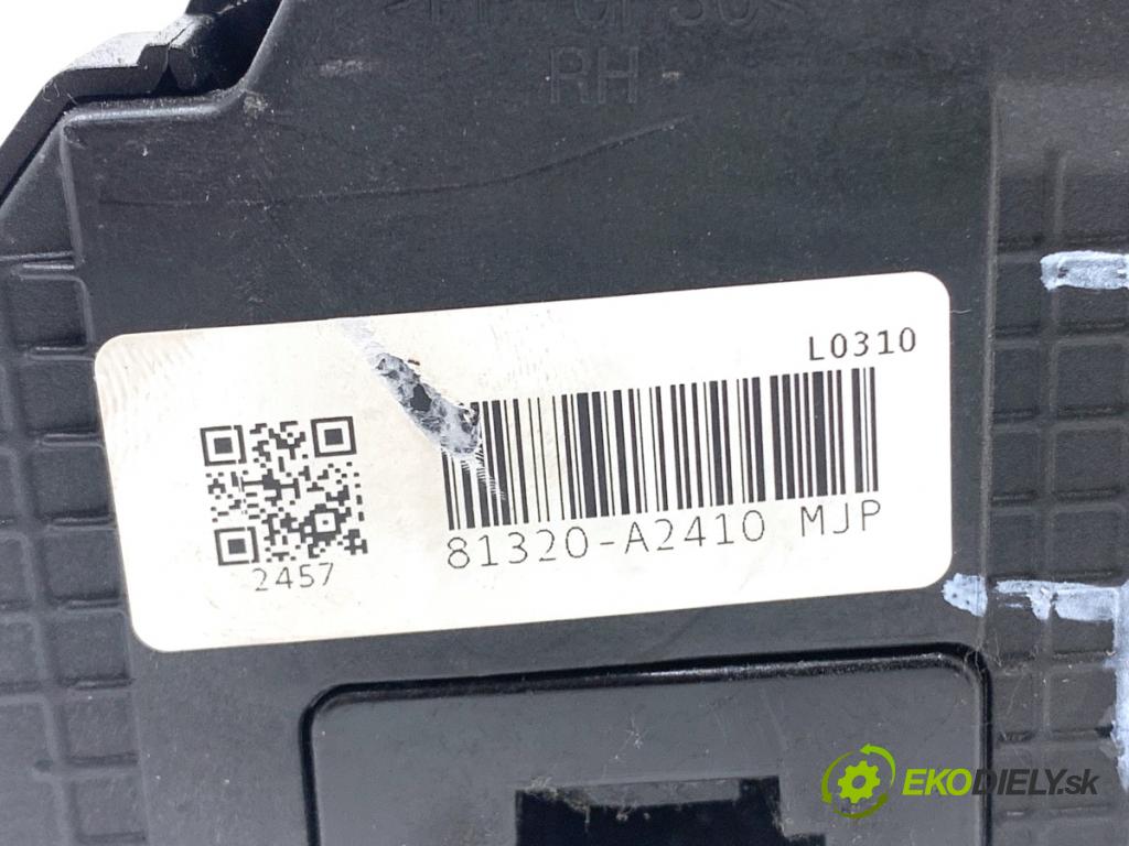 KIA CEED Kombi 2018 66 kW 1.4 CRDi 90 1396 zámok Dvere pravy predný 81320-A2410