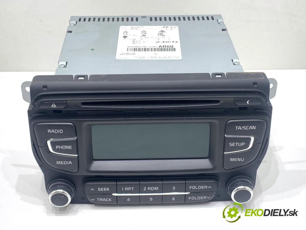 KIA CEED Kombi 2018 66 kW 1.4 CRDi 90 1396 RADIO 96170A2600WK (Audio zařízení)