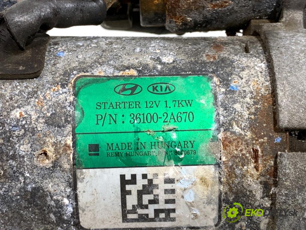 KIA CEED Kombi 2018 66 kW 1.4 CRDi 90 1396 Štartér 36100-2A670 (Štartér)