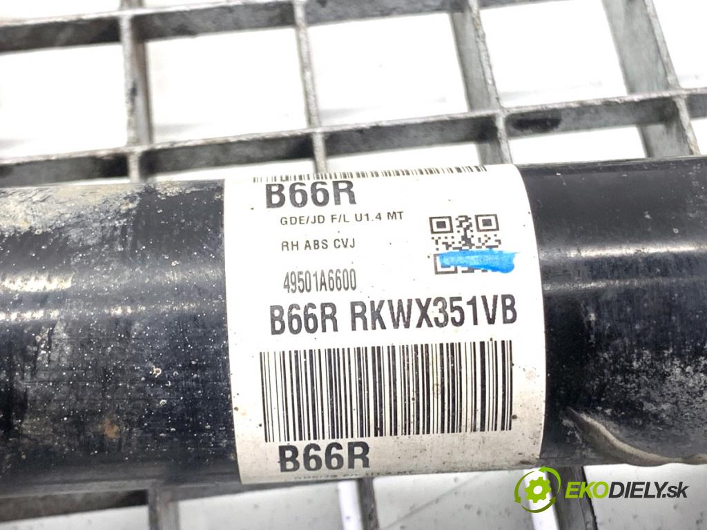 KIA CEED Kombi 2018 66 kW 1.4 CRDi 90 1396 Poloos pravy predný 49501A6600