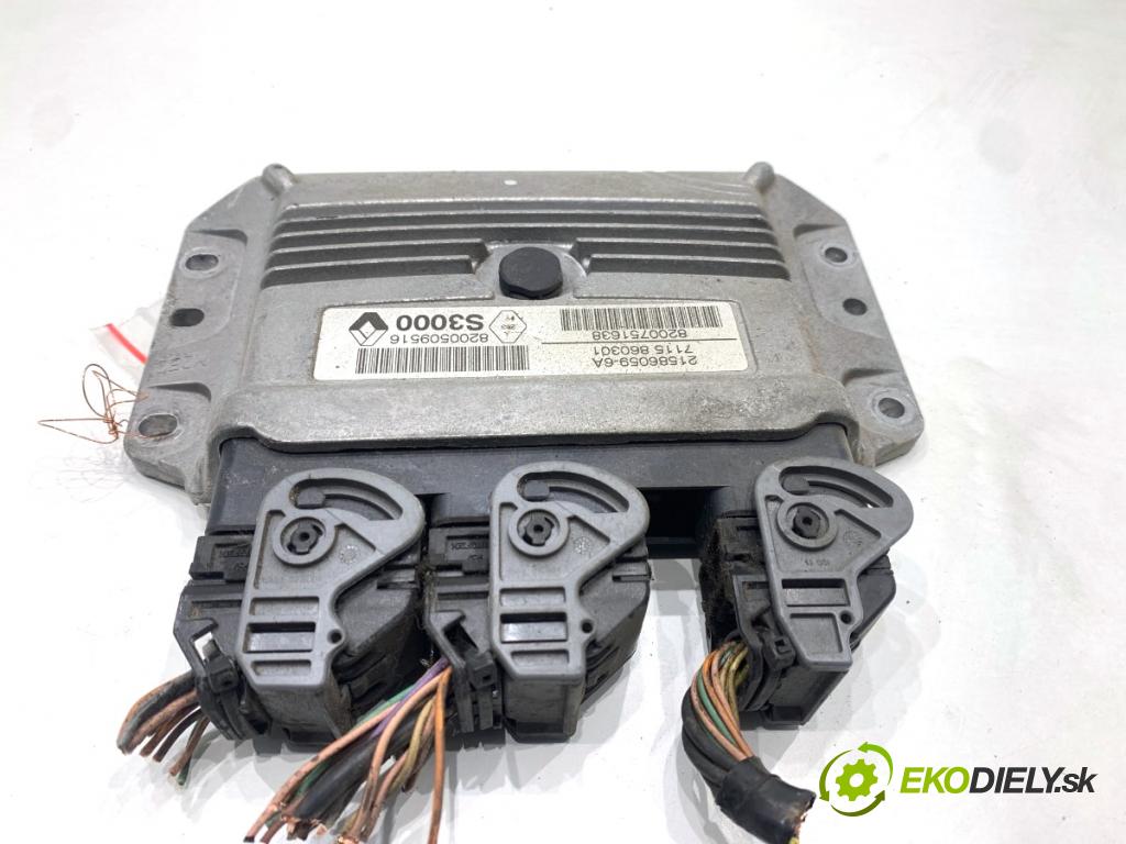 RENAULT SCÉNIC II nadwozie wielkoprzestrzenne (MPV) 2007 99 kW 2.0 (JM05, JM0U, JM1N, JM1U, JM2V) 1998 riadiaca jednotka Motor 8200509516 (Riadiaca jednotka)