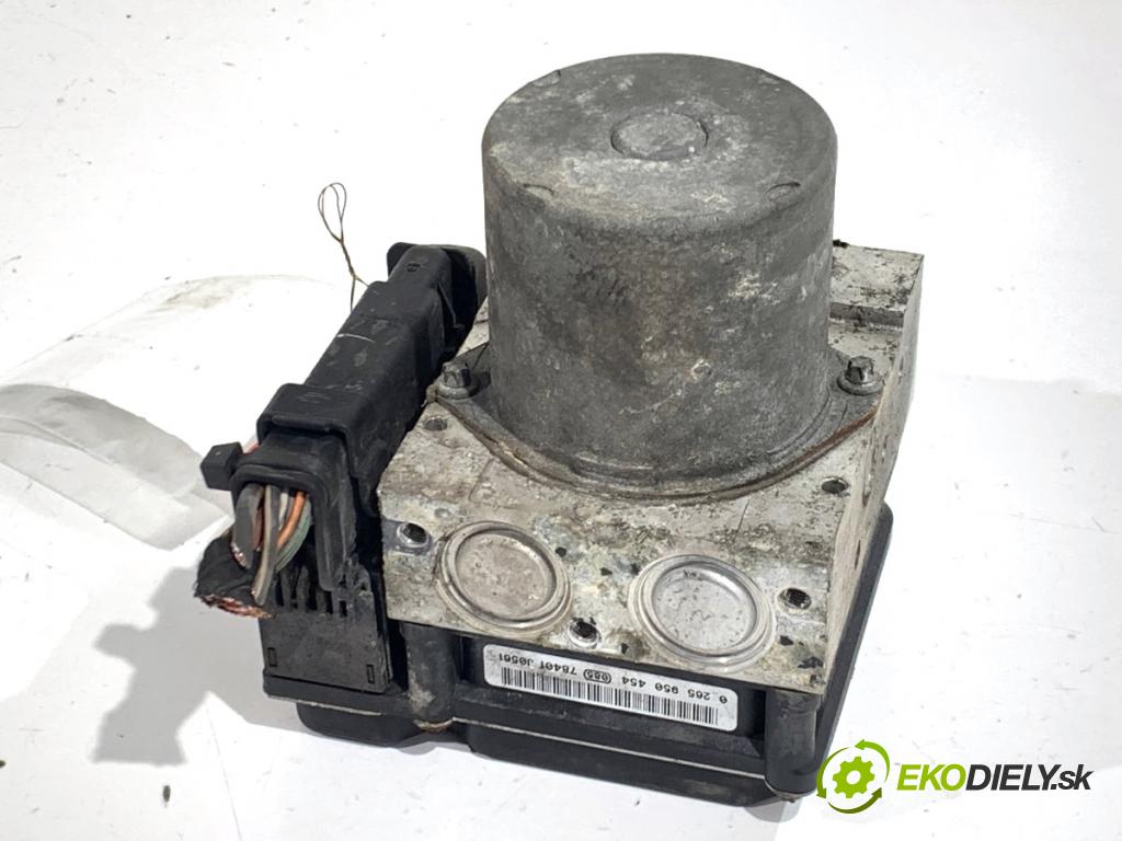 RENAULT SCÉNIC II nadwozie wielkoprzestrzenne (MPV) 2007 99 kW 2.0 (JM05, JM0U, JM1N, JM1U, JM2V) 1998 pumpa ABS 8200624642 (Pumpa ABS)