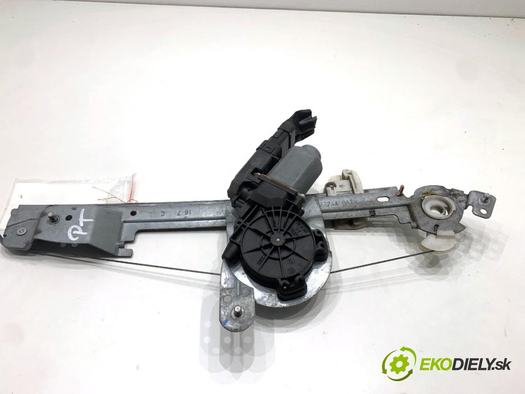 RENAULT SCÉNIC II nadwozie wielkoprzestrzenne (MPV) 2007 99 kW 2.0 (JM05, JM0U, JM1N, JM1U, JM2V) 1998 mechanismus okna pravý zadní část