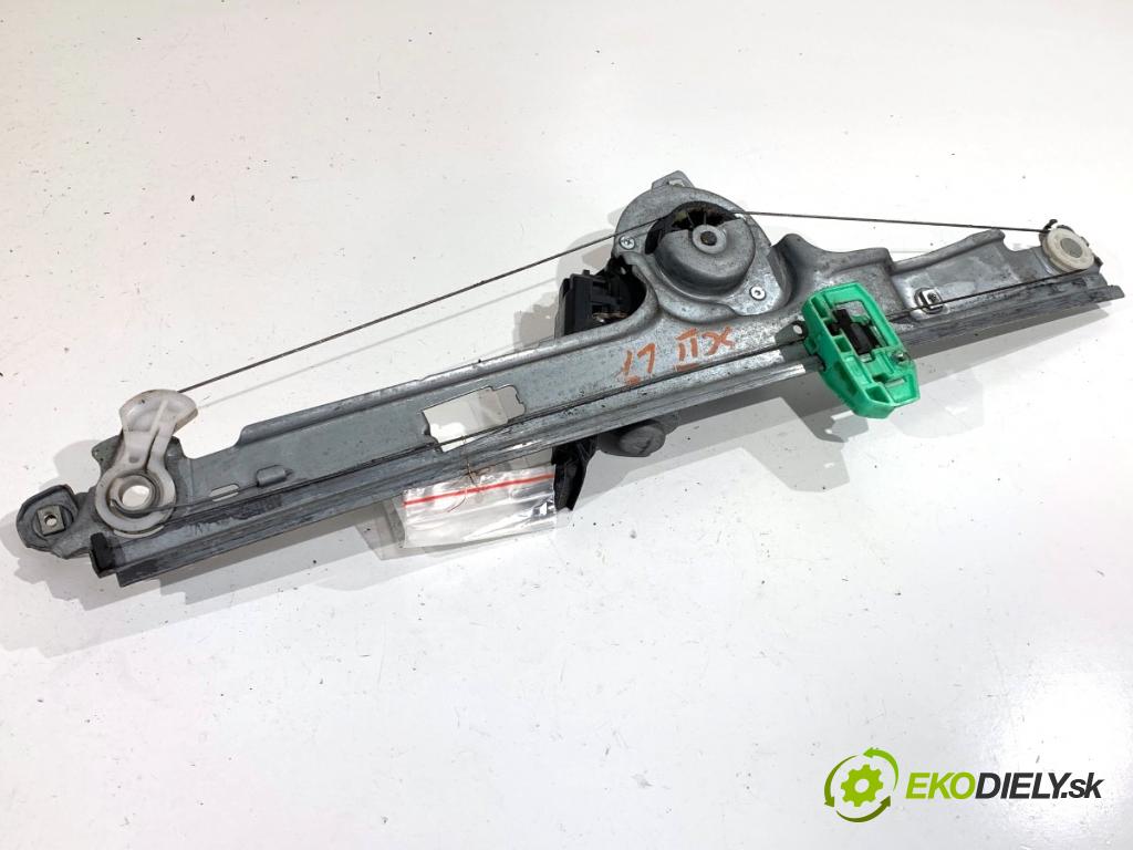 RENAULT SCÉNIC II nadwozie wielkoprzestrzenne (MPV) 2007 99 kW 2.0 (JM05, JM0U, JM1N, JM1U, JM2V) 1998 Mechanizmus okna ľavy predný