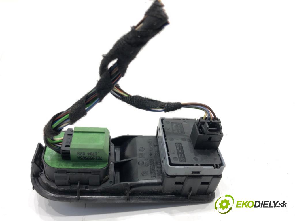 VW TRANSPORTER T5 Autobus 2014 75 kW 1.9 TDI 1896 Prepínač okien 7H5959539 (Prepínacie páčky pod volantom)