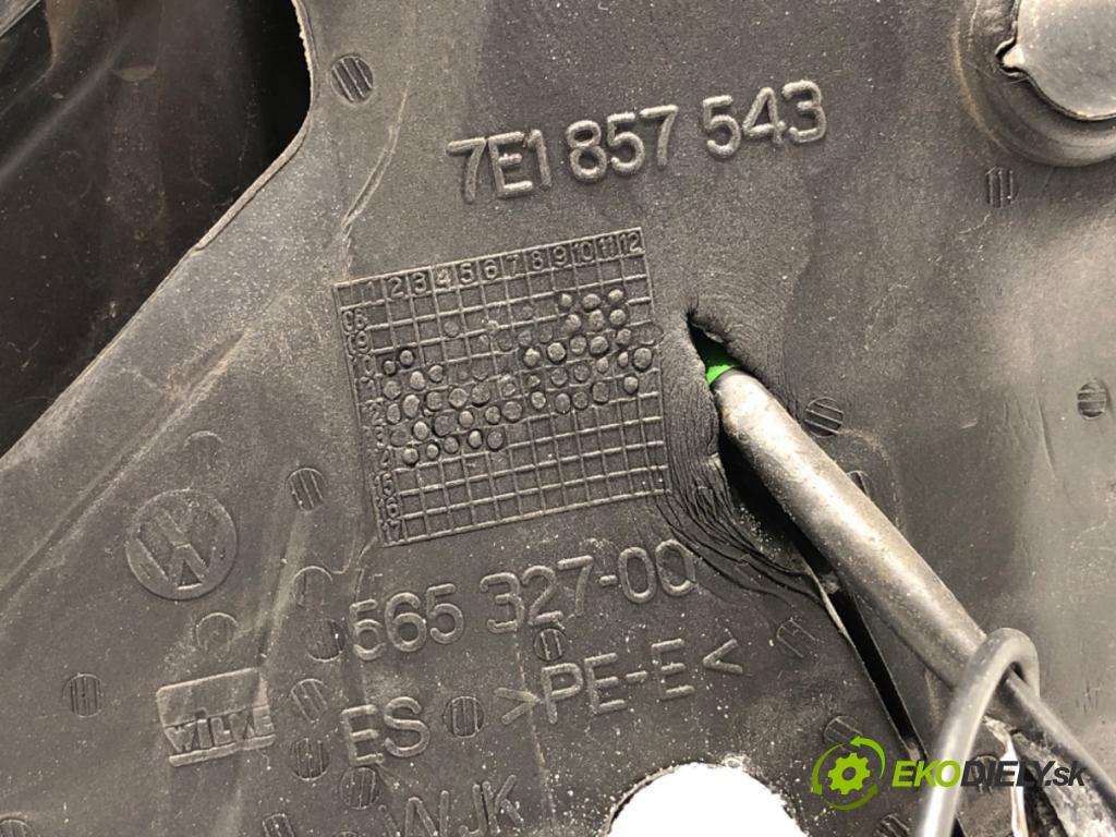 VW TRANSPORTER T5 Autobus 2014 75 kW 1.9 TDI 1896 Spätné zrkadlo ľavy