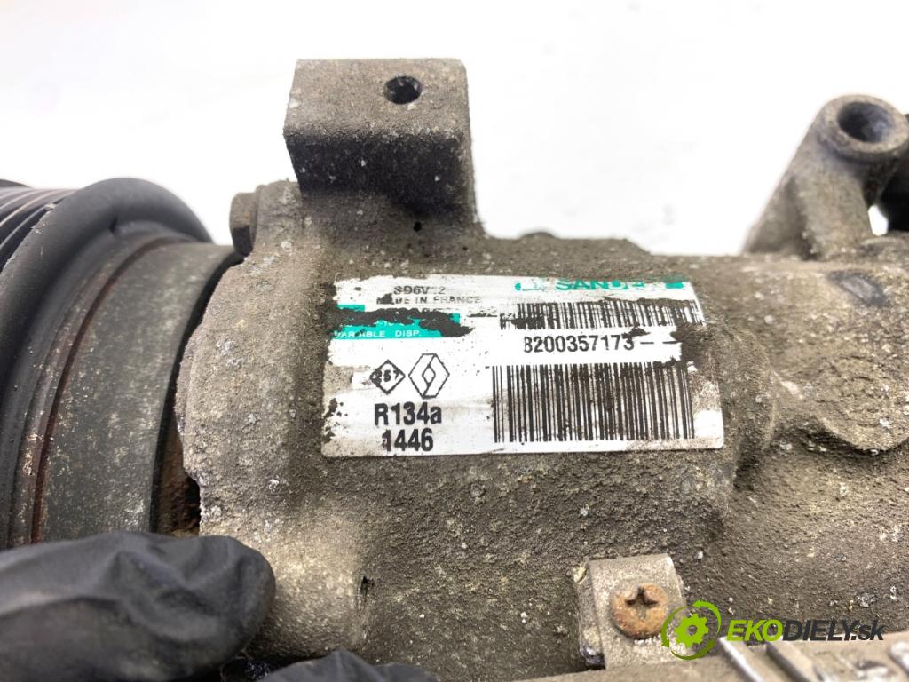 RENAULT CLIO III liftback 2006 55 kW 1.2 16V (BR02, BR0J, BR11, CR02, CR0J, CR11) 1149 Kompresor klimatizácie 8200357173 (Kompresor klimatizácie)