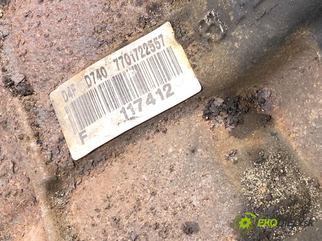 RENAULT CLIO III liftback 2006 55 kW 1.2 16V (BR02, BR0J, BR11, CR02, CR0J, CR11) 1149 Motor D4F740 (Motor)
