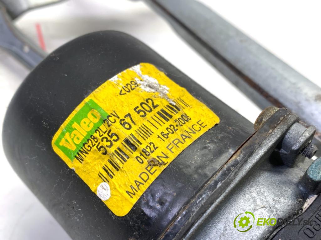 RENAULT CLIO III liftback 2006 55 kW 1.2 16V (BR02, BR0J, BR11, CR02, CR0J, CR11) 1149 Mechanizmus stieračov predný 8200268931 (Motorček stieračov predný)