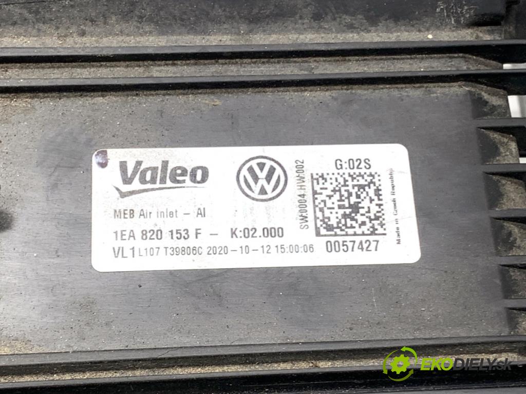 VW ID.3 liftback 2020 150 kW Pro  topení topné těleso radiátor topení 1EA820153F