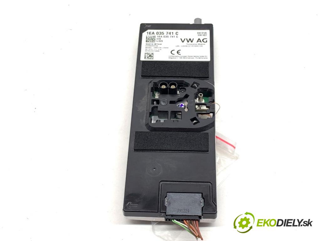 VW ID.3 liftback 2020 150 kW Pro  Zosilňovač Antenní: 1EA035741C (Zosilňovač)