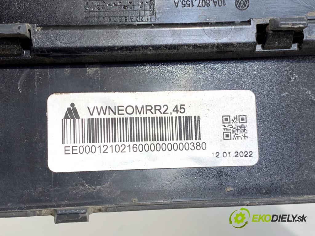 VW ID.3 liftback 2020 150 kW Pro  lišta násada nárazníka přední část dolná 10A807185