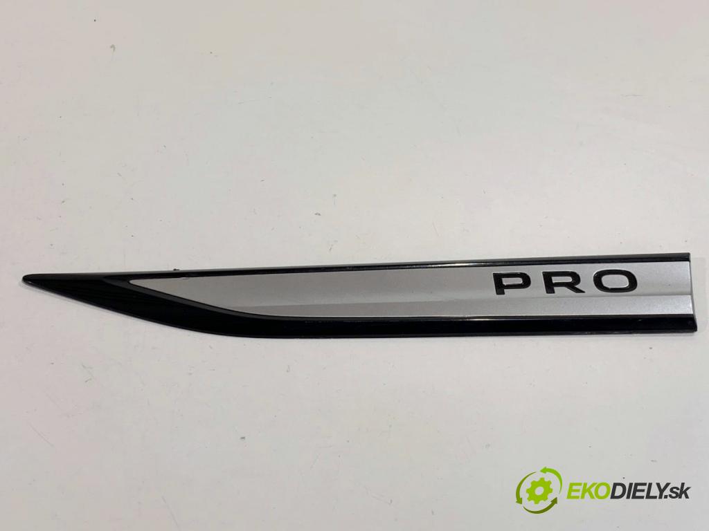 VW ID.3 liftback 2020 150 kW Pro  Znak blatníka ľavy PRO 10A853689F/G