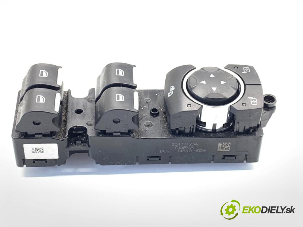 FORD MONDEO MK5 Kombi 2018 88 kW 1.5 TDCi 1499 Prepínač okien DG9T-14540-EDW (Prepínacie páčky pod volantom)